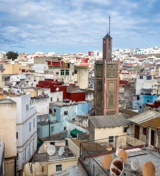 Grand Mosque in Tangier, Morocco