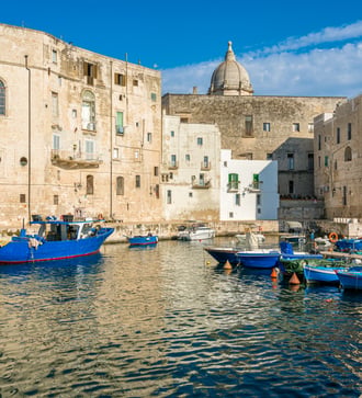 Monopoli harbour, Italy