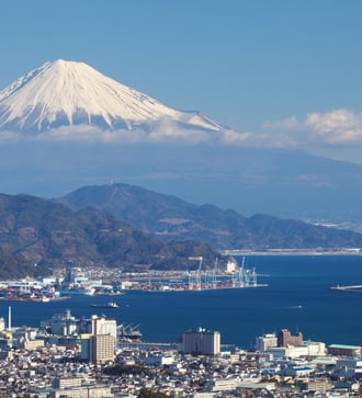 Shimizu and Mount Fuji, Japan