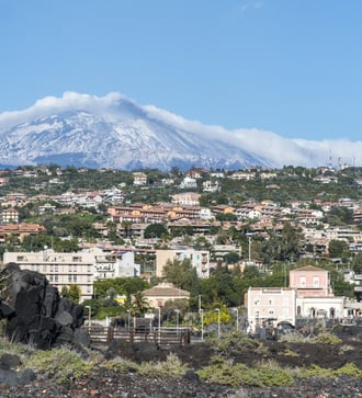 Catania and Mount Etna, Sicily