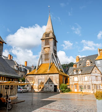 St Catherine's church, Honfleur, France