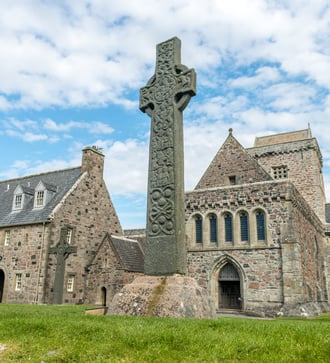 St Martin's Cross at Iona Abbey, Scotland