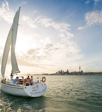 Auckland harbour, New Zealand