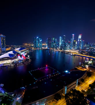 Singapore by night