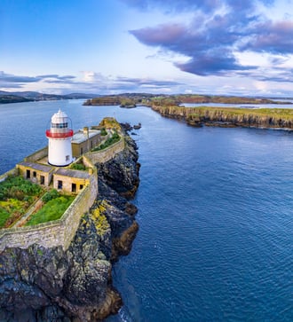 Rotten Island lighthouse, Killybegs, Ireland