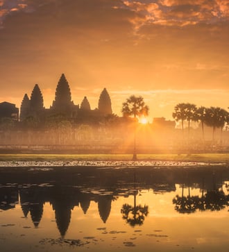Sunrise at Angkor Wat, Cambodia