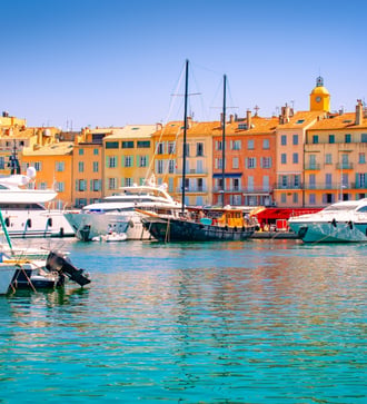 Saint Tropez on the French Riviera
