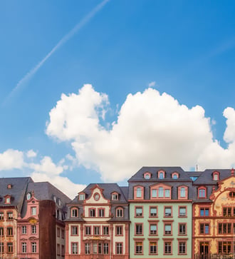 Altstadt in Mainz, Germany