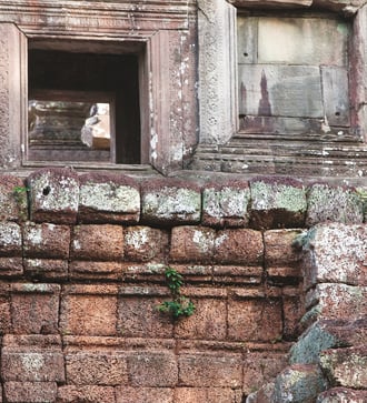 Monk at Angkor Wat, Cambodia