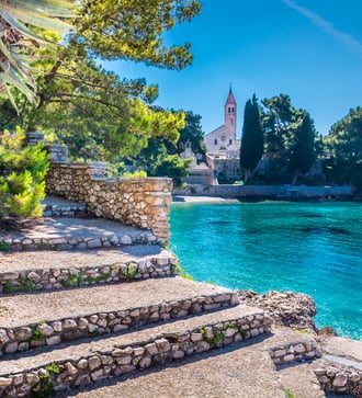 Dominican monastery in Bol, Croatia