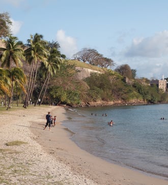 Fort-de-France beach, Martinique