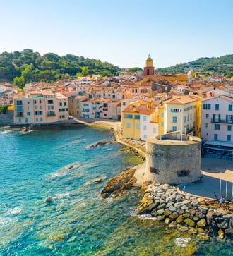 Saint Tropez on the French Riviera