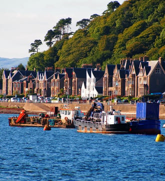 Oban bay, Scotland