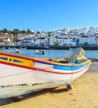Boat in Portimao, Portugal