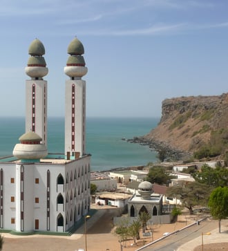 Mosque de Oukama, Dakar, Senegal
