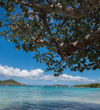 Beach on St Thomas, US Virgin Islands