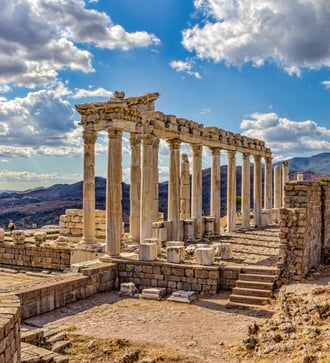 Temple of Trajan at Pergamum, Turkey