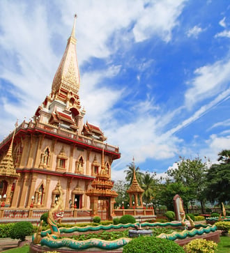 Wat Chaitharam, Phuket, Thailand
