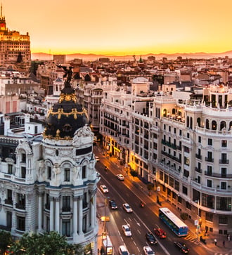 Gran Via, Madrid