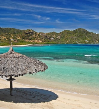 Beach on Union Island, St Vincent & The Grenadines