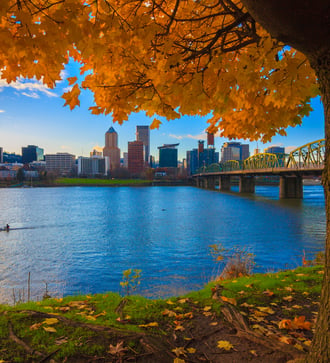 Willametter River, Portland, Oregon