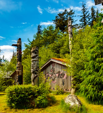 Totem Bight State Historic Site, Ketchikan, Alaska