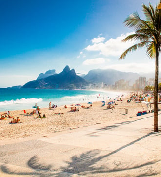 Ipanema Beach, Rio de Janeiro, Brazil