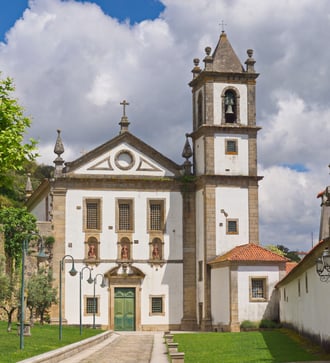 Alpendurada Monastery near Entre-os-Rios, Portugal
