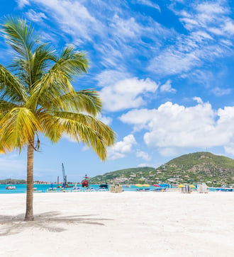 Beach near Philipsburg, Sint Maarten