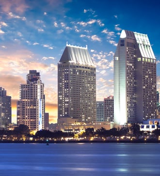 San Diego city skyline
