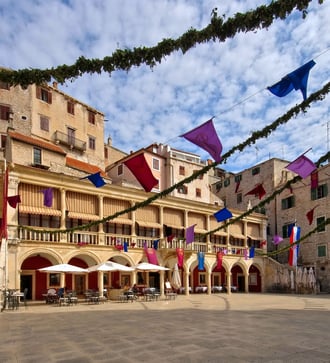 Sibenik town hall, Croatia