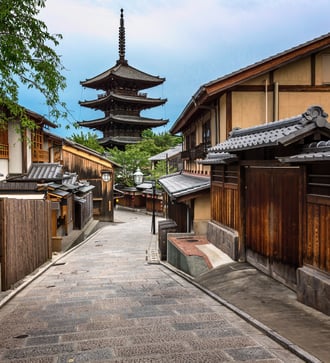 Yasaka pagoda in Kyoto, Japan