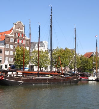 Dordrecht harbour, Netherlands