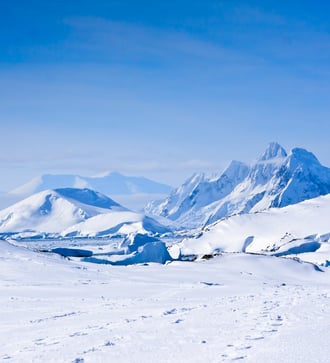 Mountains in Antarctica