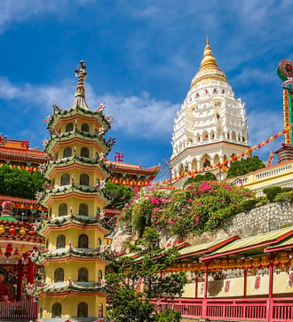 Kek Lok Si temple in Penang, Malaysia