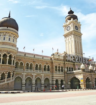 Sultan Abdul Samad building in Kuala Lumpur, Malaysia