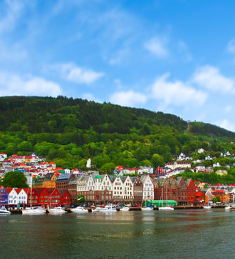 Bergen waterfront, Norway