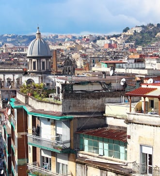 Naples old town, Italy