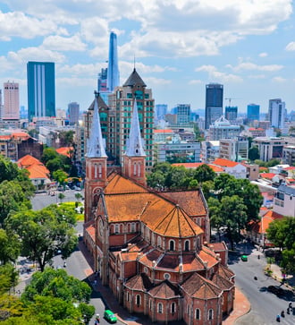 Notre Dame cathedral, Ho Chi Minh City