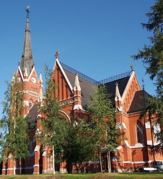 Church in Lulea, Sweden