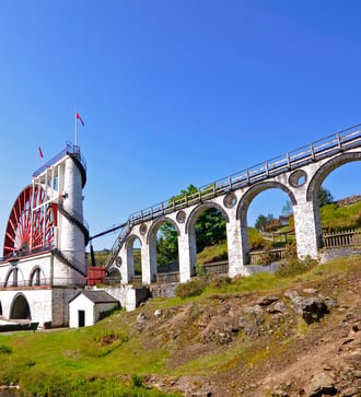 Great Laxey Wheel & Viaduct, Isle of Man