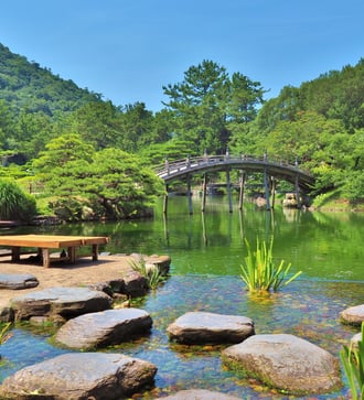 Ritsurin Koen garden, Takamatsu