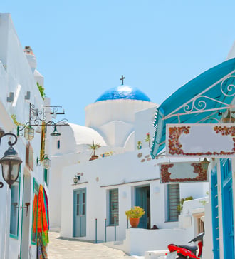 Chora on Sifnos, Greece