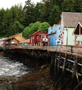 Creek Street, Ketchikan, Alaska