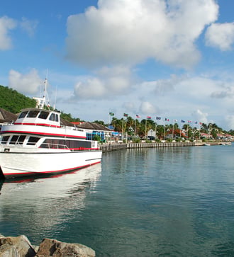 Marigot harbour, Saint Martin