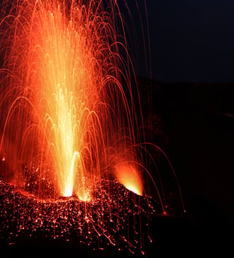 Stromboli volcano, Italy