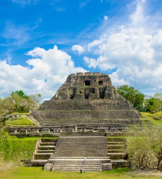 Mayan ruins at Xunantunich, Belize