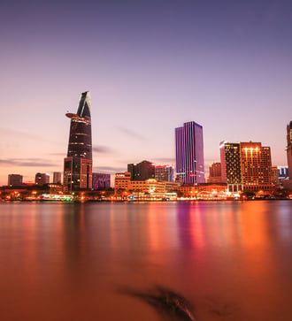 Ho Chi Minh City skyline