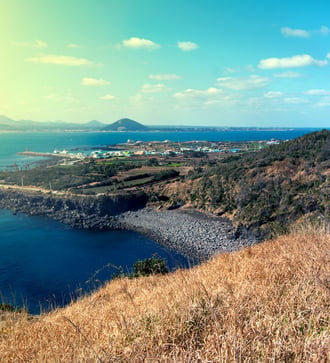 Udo island, near Jeju, South Korea