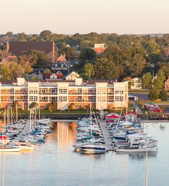 Charlottetown harbour, Canada